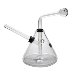 Bullet Dabbing Glass Bong Conical 13cm